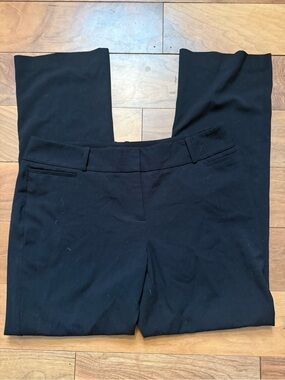The Limited Black Tailored Straight-Leg Trousers